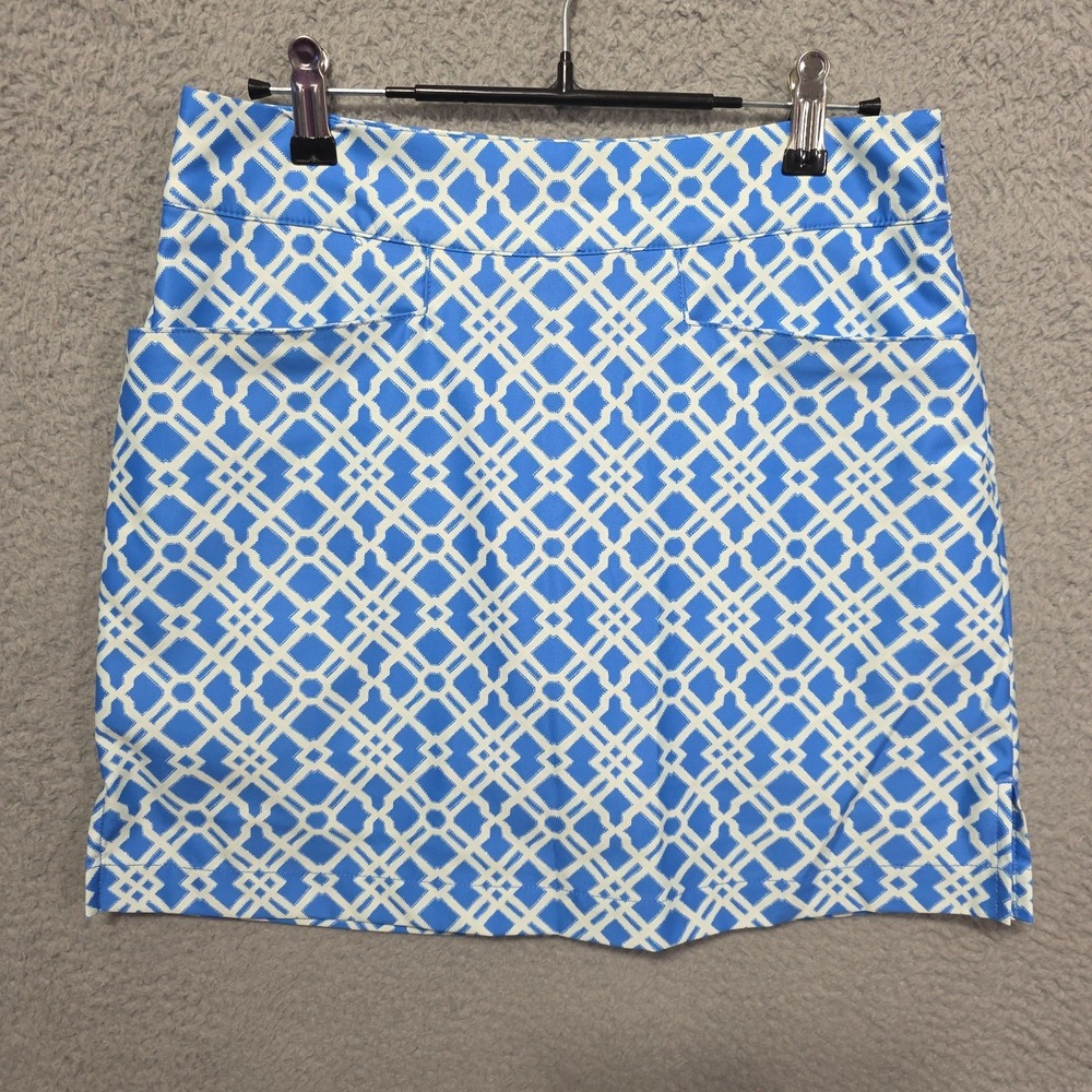 Vineyard Vines Skort Skirt Blue Size 00 Four Pockets Zippers Tennis Golf - Picture 1 of 8